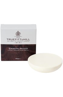 Люкс-мыло для бритья sandalwood (запасной блок для деревянной чаши) Truefitt&Hill
