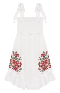 Хлопковый сарафан Zimmermann