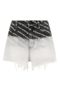Джинсовые шорты Denim X Alexander Wang