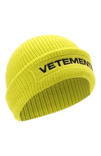 Шерстяная шапка VETEMENTS