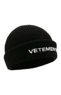 Шерстяная шапка VETEMENTS