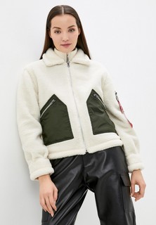 Шуба Alpha Industries Aviator, CROPPED SHERPA UTILITY JACKET W