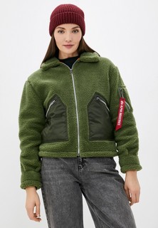 Шуба Alpha Industries Aviator, CROPPED SHERPA UTILITY JACKET W