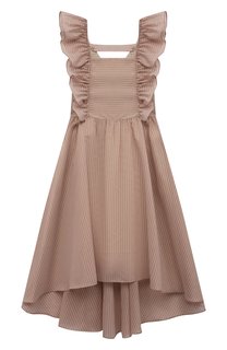 Хлопковый сарафан Brunello Cucinelli