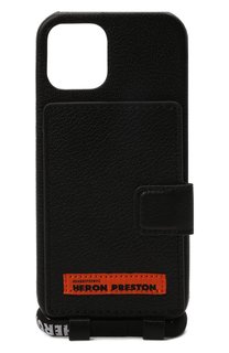 Кожаный чехол для iphone 12 pro max Heron Preston