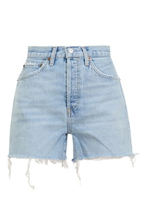 Голубые шорты из денима Re/Done