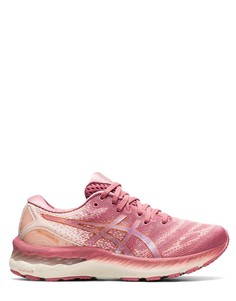 Розовые кроссовки Asics Running Gel-Nimbus 23-Розовый цвет