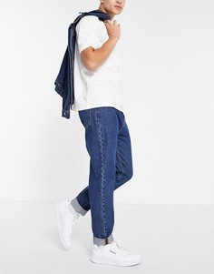 Синие выбеленные джинсы в винтажном стиле Dont Think Twice-Светло-бежевый цвет