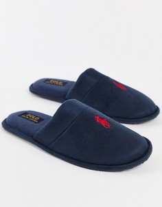 Темно-синие слиперы Polo Ralph Lauren Sunday Scuff II-Темно-синий