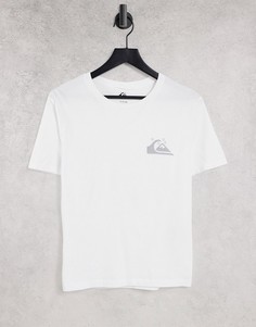 Белая футболка Quiksilver Standard-Белый