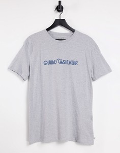 Серая футболка Quiksilver Lighting Express-Серый