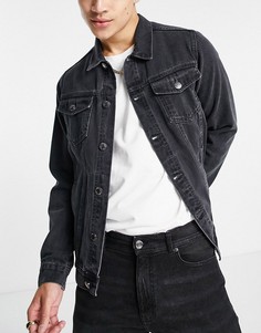 Серая джинсовая куртка узкого кроя Dont Think Twice-Серый