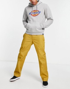 Прямые брюки узкого кроя бронзового цвета Dickies 873-Коричневый цвет