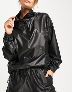Куртка для прогулок на сквозной молнии ASOS 4505-Черный цвет