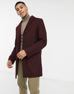 Пальто с добавлением шерсти Harry Brown-Красный