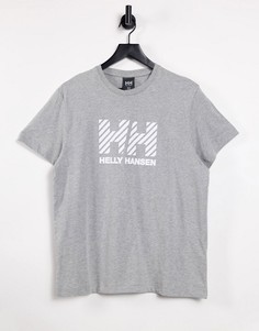 Серая футболка Helly Hansen Active-Серый
