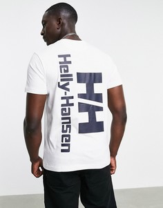 Белая футболка с логотипом Helly Hansen YU20-Белый