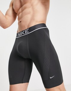 Серые экстраудлиненные трусы-боксеры Nike Elite Micro-Серый