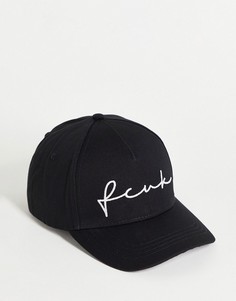 Черная кепка с логотипом French Connection-Черный цвет