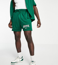 Зеленые баскетбольные шорты Reebok – эксклюзивно для ASOS-Зеленый цвет