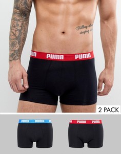 Набор из 2 черных боксеров Puma 521015001505-Мульти