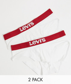 Набор из 2 мужских базовых трусов Levis-Белый