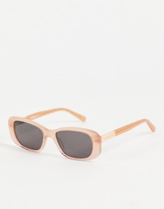 Солнцезащитные очки с квадратными линзами Love Moschino-Розовый цвет