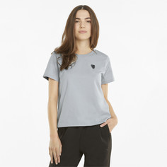 Футболка Scuderia Ferrari Style Shield Womens Tee Puma