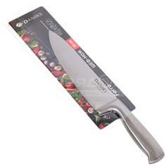 Нож кухонный стальной Daniks Ферра YW-A042-CH поварской, 20 см