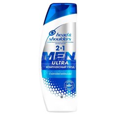 Шампунь Head & Shoulders Ultra Комплексный уход против перхоти 2в1, 400 мл