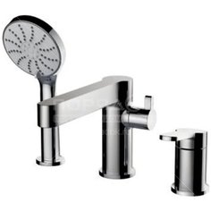 Смеситель для ванны, Gappo, встраиваемый, с картриджем, нержавеющий, G1199-30