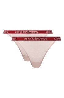 Комплект из двух трусов-стрингов Emporio Armani