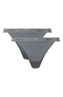 Комплект из двух трусов-стрингов Emporio Armani