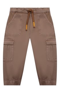 Хлопковые брюки-карго Sanetta