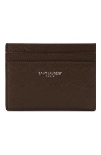 Кожаный футляр для кредитных карт Saint Laurent