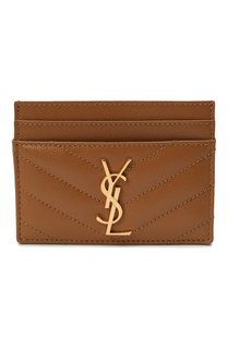 Кожаный футляр для кредитных карт monogram Saint Laurent