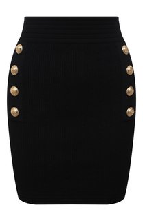 Юбка из вискозы Balmain