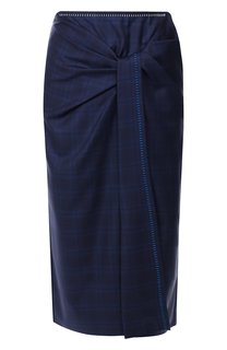Юбка из смеси шерсти и шелка Roland Mouret