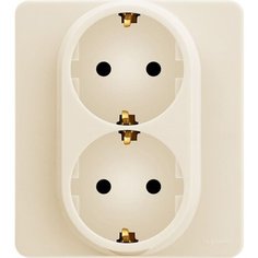 Розетка 2х2К+3 LEGRAND INSPIRIA Слоновая кость