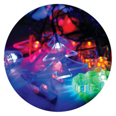 Гирлянда КОСМОС KOC_GIR30LEDMIX1_RGB, гирлянда-нить, ламп 30шт, длина 4.4м