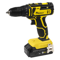Дрель-шуруповерт KOLNER KCD 20L 2Ач, с одним аккумулятором [кн20л]