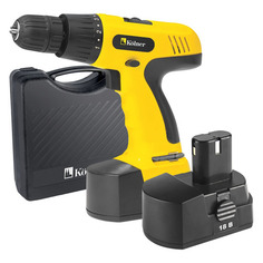 Дрель-шуруповерт KOLNER KCD 18/2С 1.3Ач, с двумя аккумуляторами [кн18-2ц]