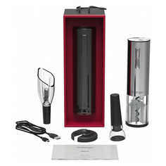 Штопор для вина Prestigio Nemi серебристый наб.:4предм. (PW0103SL)