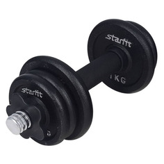 Гантель Starfit DB-713 1гант. 5кг без покр. черный (УТ-00019991)
