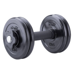 Гантель Starfit DB-712 1гант. 5кг обрезин. черный (УТ-00019983)