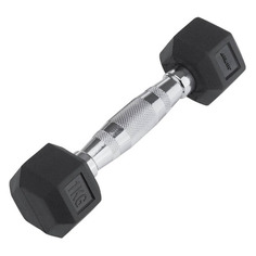 Гантель Starfit DB-301 1гант. 1кг обрезин. черный (УТ-00007094)