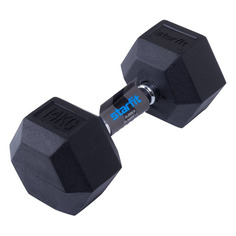 Гантель Starfit DB-301 1гант. 14.3кг обрезин. черный (УТ-00016634)