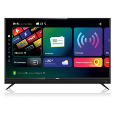 Телевизор BBK 55LEX-8361/UTS2C, Салют ТВ, 55", Ultra HD 4K, черный