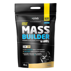 Гейнер VPLAB Mass Builder, порошок, 5кг, ваниль [vp55299]