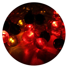 Гирлянда КОСМОС KOC_GIR30LEDRUBBALL2, гирлянда-нить, ламп 30шт, длина 4.4м